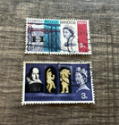 Lot Of 4 Queen Elizabeth Great Britain  Stamps    Gb-36
