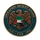 Gulf War Operation Desert Storm Challenge Coin Military Veteran Gifts