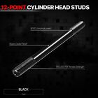 12-point Cylinder Head Stud Kits For 98-18 Ram 2500-5500 Cummins 5 9l 6 7l 24v