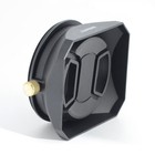 Square Screw-in Lens Hood Adjustable Angle 37-58mm Metal Thread Matte