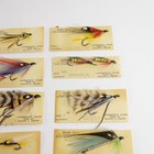 Lot Of 18 Vintage Ralph L  Smith Carded Fly Fishing Flies 