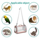 Guinea Pig Carrier Travel Small Animal Bag Lizard Bird Rabbit Cage Squirrel B   