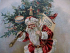 Jolly Victorian Trade Card  santa Claus Fairbank Soap   Best Laundry Soap  