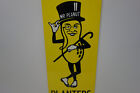 Planters Mr Peanut Die Cut Nut Department Rare Enamel Sign 30  High X 8 5  Wide