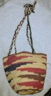 Hand Woven Shigra Tribal Tote Basket Bag Shopper Braided Cabuya Fiber Weave