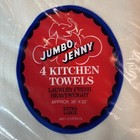 Williams Sonoma 100  Cotton 7 Kitchen Towels Jumbo Jenny 2 Packs Heavyweight