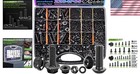 Professional 2284pcs Metric Screws   Flange Bolts Assortment For Various Needs
