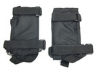 Qty  2  Military Style Black Buttstock Double Ammo Pouch Pocket - New In Bag