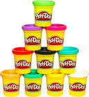 Play Doh Modeling Compound 10-pack Case Of Assorted Colors Non-toxic 2 Oz  Cans