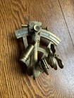 Antique Brass Working Sextant Marine Collectible Vintage Nautical Ship boat Gift