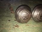 Antique Cast Iron Ornate Salvage Door Knobs