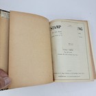 Antique Stamp Collecting Hardcover Book October 1922 To March 1923 British