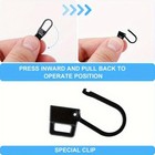 5pcs Metal Zipper Pull Replacement Kit Zipper Handle Mini String Handle Mend