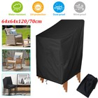 Waterproof Chair Cover High Back Outdoor Patio Garden Furniture Storage Cover Us