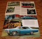 1968 Chevrolet Impala Caprice Shop Service Manual Owners Manual Brochure Lot 68