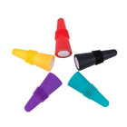 1pc Silicone Wine Bottle Stopper Leak Proof Reusable Beverage Seal - New