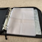 Creative Memories Zippered Scrapbook Organizer Case Sticker Binder Plus Sleeves