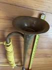 Acw Cavalry Brass Bugle With Yellow Cord  Has Period Correct Features 