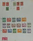 1872 -1966 Ascension   Antigua  Collection Mounted Stamps On Album Pages