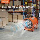 Vevor 12  Portable Extractor Fan Blower W 5m Duct Hose Ventilator 520w 2295 Cfm
