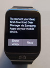 Samsung Gear 2 sm-r380 black   Silver 37mm smart Watch bt ir camera