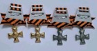  Russia ww1  Order Medal  Cross St georgeus  With Bow 4 Pcs  Replica