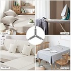Bed Sheet Holder Straps Adjustable Triangle Bed Sheet Fastener Grippers  4 Pack