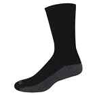 6 Pack Genuine Dickies Mens Dritech Crew Socks Moisture Control Black Size 6-12