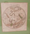 Antique Celestial Southern Circumpolar Map Framed Burritt 1835