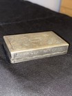 1840s Sterling Silver Engraved Box Case 86 9 Grams Antique Jewelry Marked