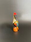 Vtg Mid Century Modern Hand Carved Balsa Wood Toucan Folk Art Bird Figurine