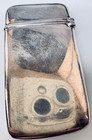 Sterling Vista Case Match Safe Art Nouveau Gorgeous Maiden Little Use Excellent