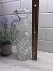 2 Spout Crystal Cocktail Shaker carafe Crystal Stopper Starburst Waterford Style