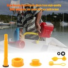 5x Replacement Gas Can Spout Nozzle Vent Kit For Plastic Gas Cans Old Style Caps
