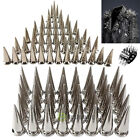100-1000x 26mm Punk Cone Metal Spikes Rivet Studs Screw Back For Clothing Jacket