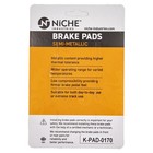 Brake Pad Set For Suzuki Intruder 800 1400 1500 750 Front Rear Semi-metallic