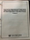 United States Back Of Book Collection In Heritage Album   Mint And Used