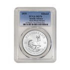 2018 South Africa Silver Krugerrand 1 Oz 1 Rand Ms70 Pcgs - First Strike