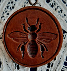Springerle Speculaas Gingerbread Butter Sugar Cookie Stamp Press Mold  Bee Happy