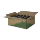 Earthsense Commercial Rnw4750 1 25 Mil  Linear Ld Can Liners - Blk  100 ct  New