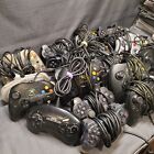Lot Of 23 Mixed Video Game Controllers Xbox Wii Ps2 N64 Broken As Is