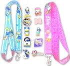 Donald And Daisy Duck Couples Lanyard Set With 10 Disney Trading Pins Brand New