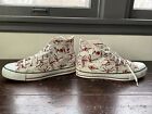 Vintage Christmas Converse Shoes Made In Usa 9 5 Mens