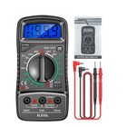 Lcd Digital Multimeter Voltmeter Ammeter Ohmmeter Volt Ac Dc Tester Leads Meter