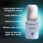 Babba Baby Bottle Cooler   Warmer  Fast Heating  Portable  App Control  Travel