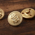 14pcs Metal Gold Blazer Buttons Set 18mm 23mm For Suit Coat Jacket