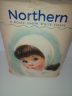 Vintage Northern Snow White Tissue Toilet  Paper Original Sealed From 50s Or 60s