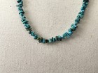 Vintage Native American Turquoise Nugget Strand Necklace 25 Inches