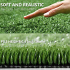 4x8ft Artificial Fake Synthetic Grass Rug Garden Landscape Lawn Carpet Mat Turf