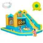 Castle Theme Outdoor Inflatable Water Slides Bounce Houses